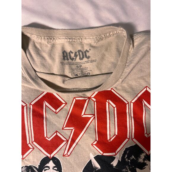 AC/DC Highway to Hell Concert T-Shirt - Small Classic Rock & Roll tan - Picture 2 of 9